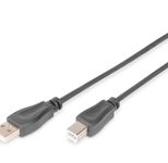 Digitus USB 2.0 Anschlusskabel, USB A auf USB B
