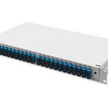 Digitus LWL Spleißbox, 1HE, bestückt, 24x SC DX, OS2