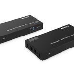 Digitus HDBaseT KVM Extender Set, 150 m 4K/60Hz, USB 1.1, PoC, IR, schwarz