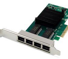 Digitus 4-Port Gigabit Ethernet Netzwerkkarte, RJ45, PCI Express, Intel I350