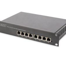 Digitus 8-Port Gigabit Netzwerkswitch, 10 Zoll, Unmanaged