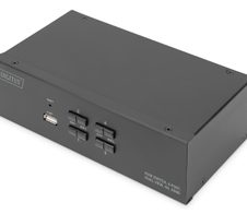 Digitus KVM-Switch, 4-Port, Dual-Display, 4K, HDMI®