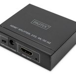 Digitus 4K HDMI Splitter, 1x2 4K/30Hz, schwarz