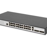 Digitus 24-Port Gigabit Switch, 19 Zoll, Managed, 2 Uplinks