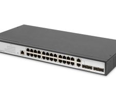 Digitus 24-Port Gigabit Switch, 19 Zoll, Managed, 2 Uplinks