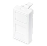 Digitus 22.5 x 45mm Blende für Kabelkanäle