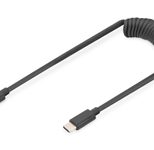 Digitus USB 2.0 - USB - C auf USB - C Spiralkabel