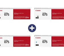 Canon Original Toner 075 4er-Set Multipack schwarz, cyan, magenta, gelb 6365C002, 6364C002, 6363C002, 6362C002