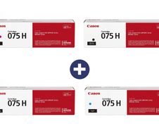 Canon Original Toner 075H 4er-Set Multipack schwarz, cyan, magenta, gelb 6369C002, 6368C002, 6367C002, 6366C002