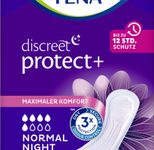 TENA Slipeinlagen discreet protect+ NORMAL NIGHT