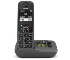 Gigaset AE690A Schnurlostelefon mit Anrufbeantworter anthrazit