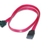 Digitus SATA Anschlusskabel, L-Typ Bu/Bu, 0.5m, 90ø l-gew.-gerade,SATA II/III, ro