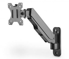 Digitus Single Gasdruckfeder Monitor Wand-Halter 17-32", 8 kg max, schwarz
