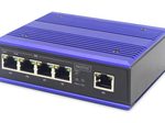Digitus DN-651120 Netzwerk-Switch Gigabit Ethernet (10/100/1000) Power over Ethernet (PoE) Schwarz, Blau