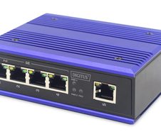 Digitus DN-651120 Netzwerk-Switch Gigabit Ethernet (10/100/1000) Power over Ethernet (PoE) Schwarz, Blau