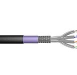 Digitus CAT 7 S-FTP Roh-Installationskabel, PiMF 500m, Trommel,AWG 23/1, 1200 MHz, PE, Sx, Schwarz