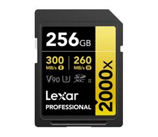 Lexar Professional 2000x SDXC UHS-II Karten GOLD Serie