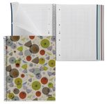 MIQUELRIUS Eco Design Collegeblock  DIN A4 kariert bunt