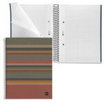 MIQUELRIUS Eco Design Collegeblock DIN A5 kariert bunt