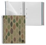 MIQUELRIUS Eco Design Collegeblock DIN A5 liniert bunt