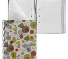 MIQUELRIUS Eco Design Collegeblock DIN A5 liniert bunt