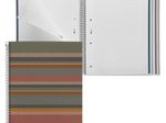 MIQUELRIUS Eco Design Collegeblock DIN A4 liniert bunt