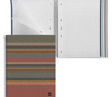 MIQUELRIUS Eco Design Collegeblock DIN A4 liniert bunt