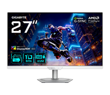 GigaByte M27UP ICE Gaming Monitor 68,6 cm (27 Zoll) weiß