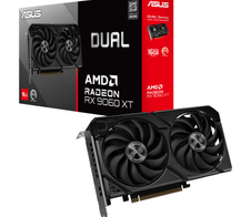 ASUS Dual Radeon RX9060XT 16G GDDR6 Gaming Grafikkarte