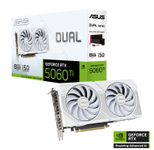 ASUS Dual GeForce RTX 5060 Ti 8GB GDDR7 White Gaming Grafikkarte