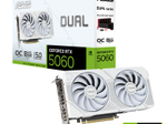 ASUS Dual GeForce RTX 5060 8GB GDDR7 White OC Edition Gaming Grafikkarte