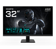 GigaByte GS32QA Gaming Monitor 80 cm (31,5 Zoll) schwarz