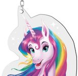 ROTH Reflektor-Anhänger Einhornportrait