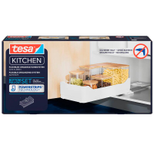 tesa KITCHEN BOTTOM PULL-OUT DET Schublade weiß 29,0 x 49,5 x 12,0 cm