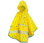 ROTH reflektierender Poncho Roar gelb