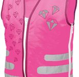 Roth Mädchen Kinder-Warnweste Diamant pink