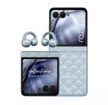 Motorola razr 60 - Brilliant Collection - 5G Smartphone 8 GB/256 GB, mit moto buds loop - Blau