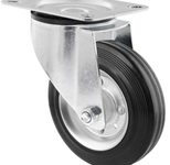 WAGNER® design yourself Transportgeräte-Lenkrolle RO 6184 silber