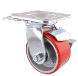 WAGNER® design yourself Schwerlast-Lenkrolle RO 0114 rot