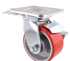 WAGNER® design yourself Schwerlast-Lenkrolle RO 0114 rot