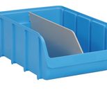 hünersdorff Trennstege für Sichtlagerkästen grau Größe 5