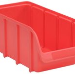 hünersdorff Sichtlagerkasten rot Größe 3/L