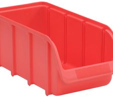hünersdorff Sichtlagerkasten rot Größe 3/L