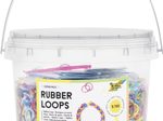folia Gummifaden Rubber Loops mehrfarbig
