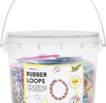 folia Gummifaden Rubber Loops mehrfarbig