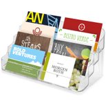 deflecto Visitenkartenhalter, glasklar