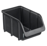 hünersdorff Sichtlagerkasten schwarz Größe 3