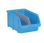 hünersdorff Trennstege für Sichtlagerkästen grau Größe 4