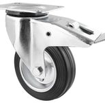 WAGNER® design yourself Transportgeräte-Lenkrolle RO 7104 silber