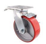 WAGNER® design yourself Schwerlast-Lenkrolle RO 0115 rot